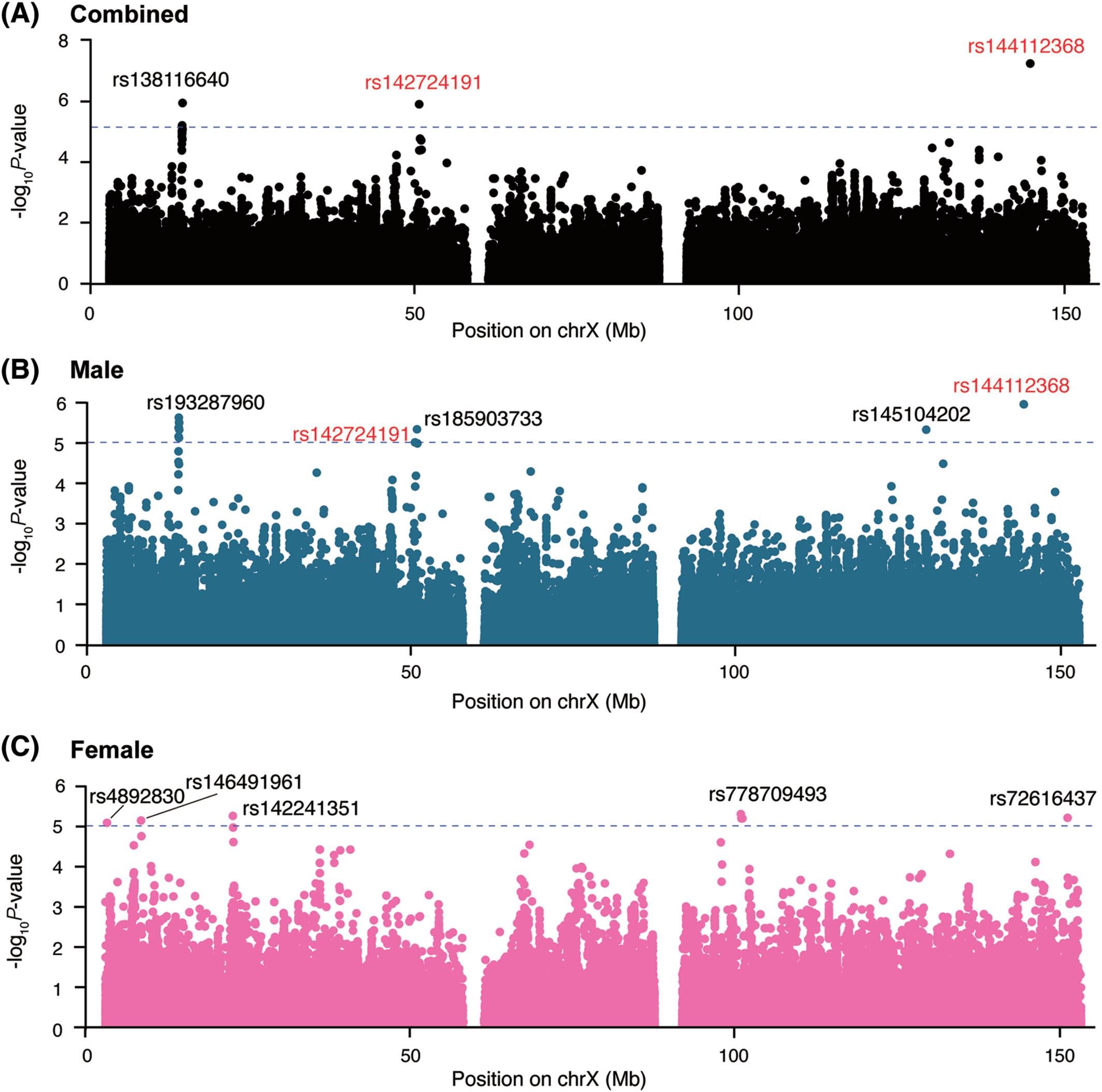 Genetic Analysis of X Chromosome